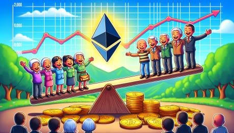 Ethereum-Preis erwartet Durchbruch nach oben, um die Stimmung in Richtung bullisch zu verschieben