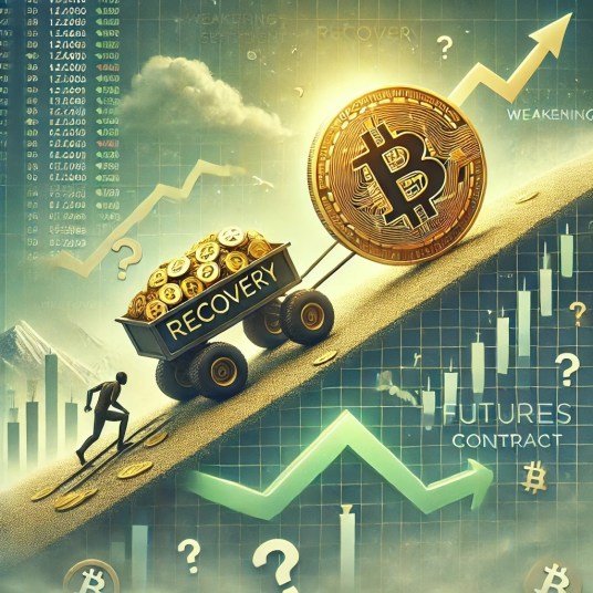 Bitcoin’s Futures Sentiment Weakens, Is The Ongoing Recovery Running Out of Steam?