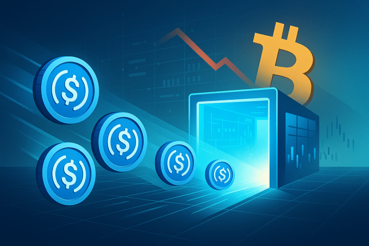 USDC Floods Exchanges: Are Traders Buying The Bitcoin Crash?