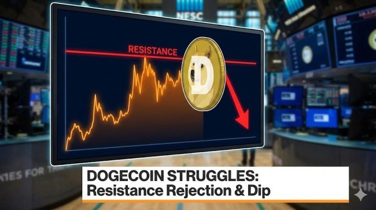 Dogecoin (DOGE) Can’t Catch A Break—Bears Keep Swinging
