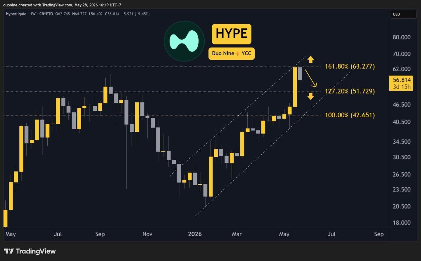 Why is the Hyperliquid (HYPE) Price Down Today?